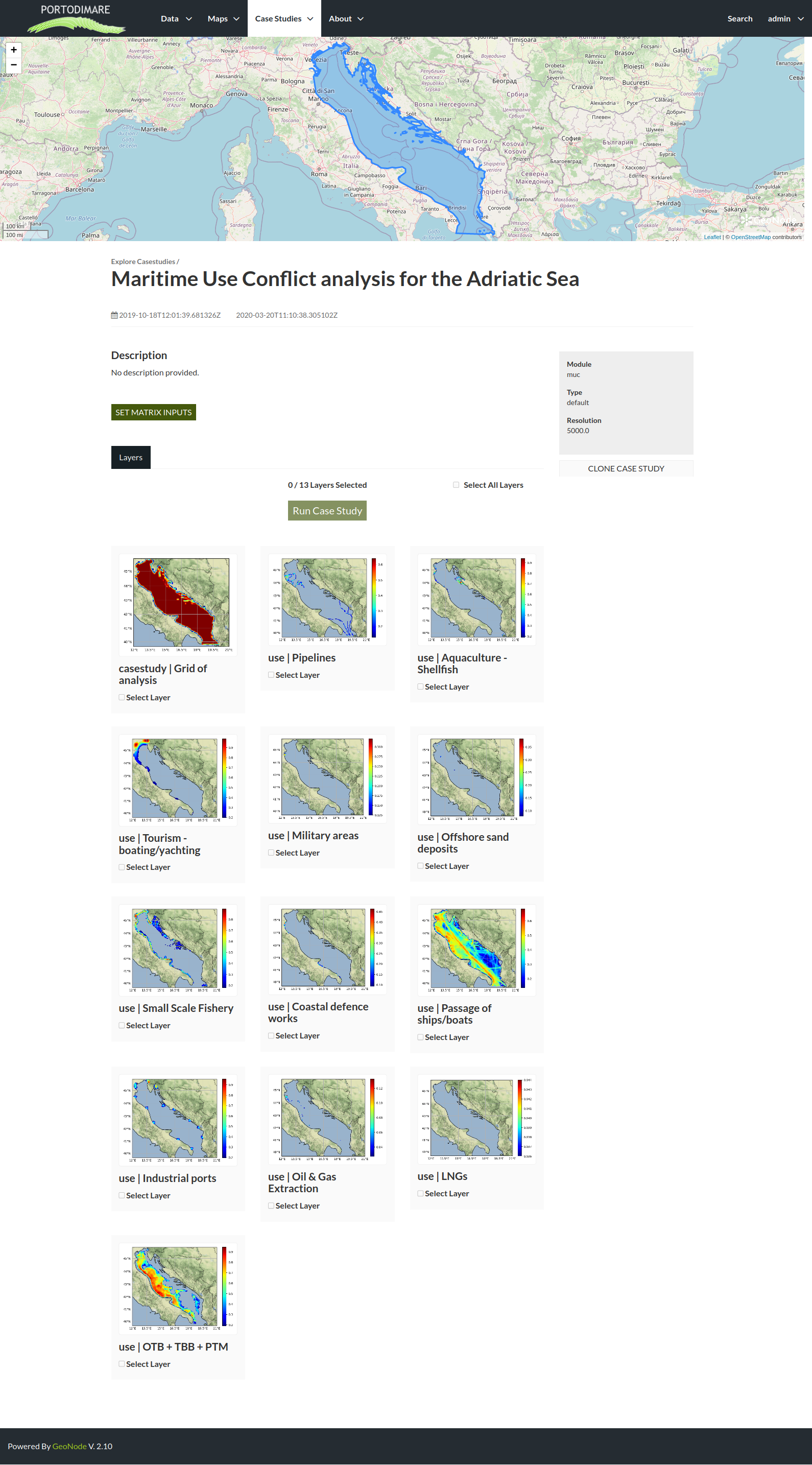 MUC case study detail page